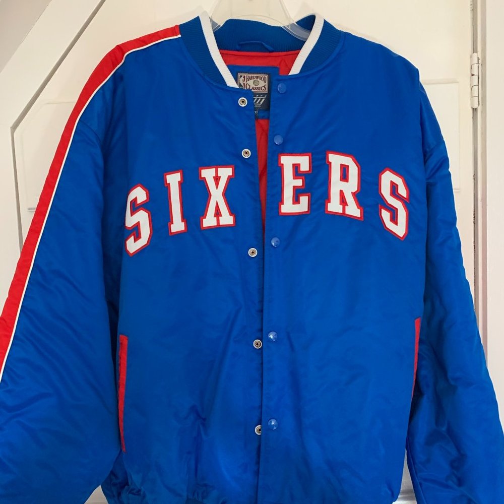 Vintage Philadelphia 76ers Jacket  (XL)